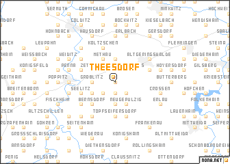 map of Theesdorf