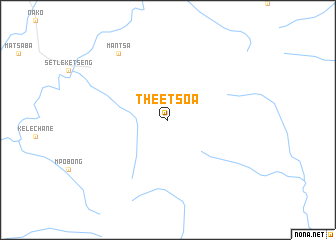 map of Theetsoa