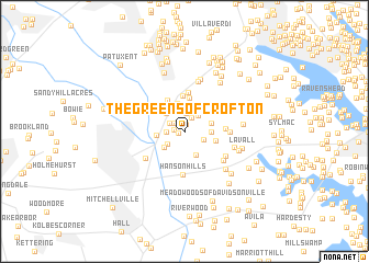 map of The Greens of Crofton