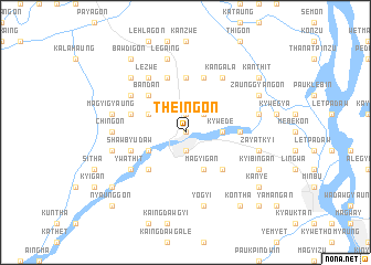 map of Theingon