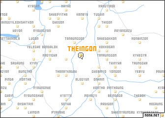 map of Theingon