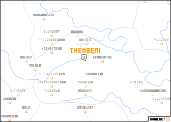 map of Thembeni