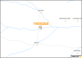 map of Thengode
