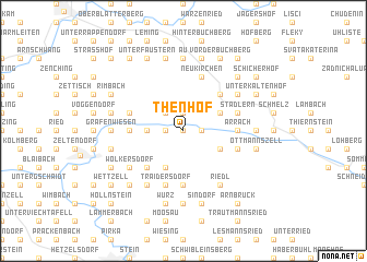 map of Thenhof