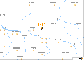map of The-ni
