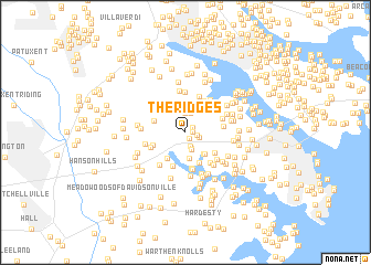 map of The Ridges