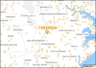 map of The Sands