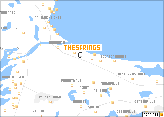 map of The Springs