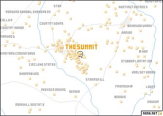 map of The Summit