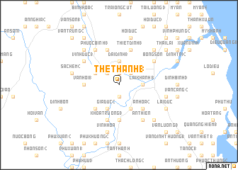 map of Thế Thạnh (1)