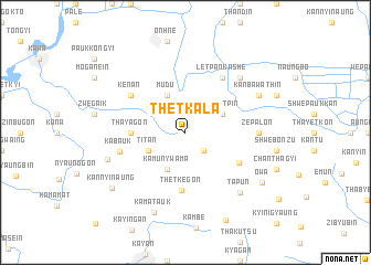 map of Thetkala
