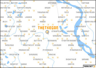 map of Thetkegon
