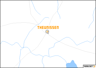 map of Theunissen