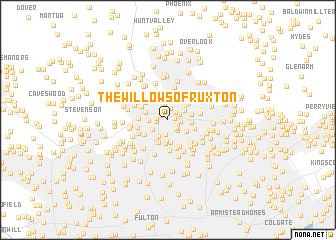 map of The Willows of Ruxton