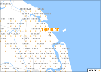 map of Thiêm Lộc