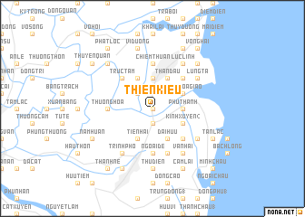 map of Thiên Kiêu