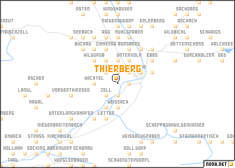 map of Thierberg