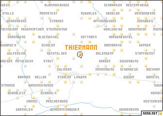 map of Thiermann