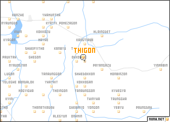 map of Thigon