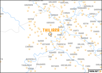 map of Thiliara