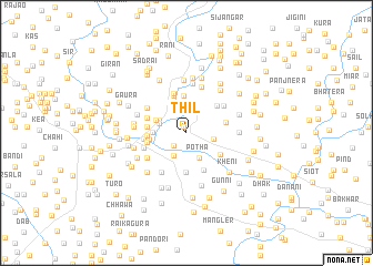 map of Thil