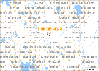 map of Thimbiriwewa