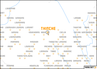 map of Thin Ché