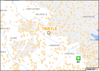 map of Thistle