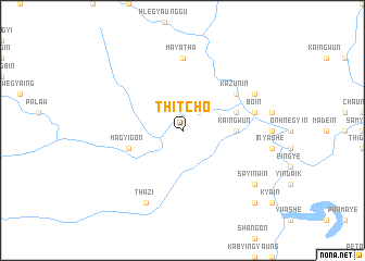 map of Thitcho
