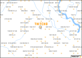 map of Thitcho