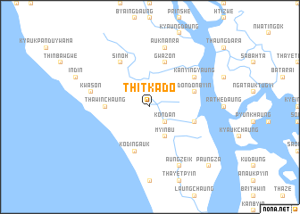 map of Thitkado