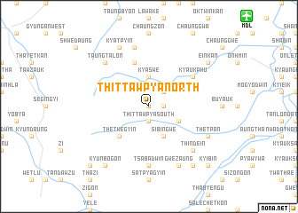 map of Thittawpya North