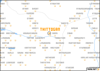 map of Thittogan