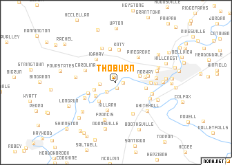 map of Thoburn