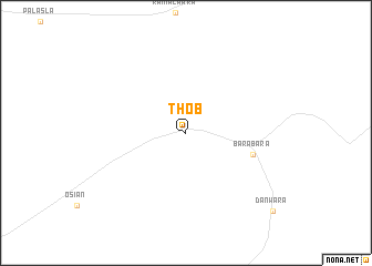 map of Thob
