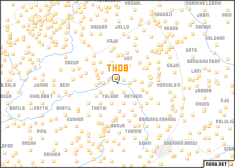 map of Thob