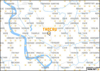 map of Thổ Cầu