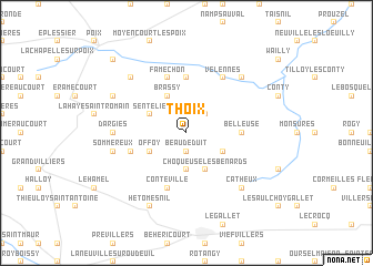 map of Thoix