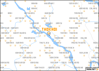 map of Thổ Khối