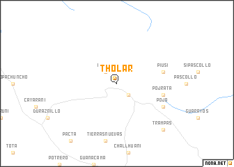 map of Tholar