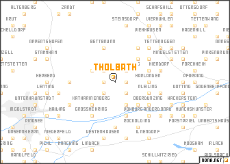 map of Tholbath