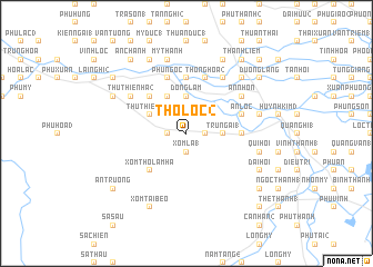 map of Thọ Lộc (2)