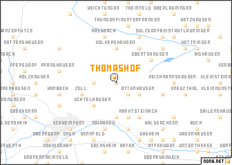 map of Thomashof