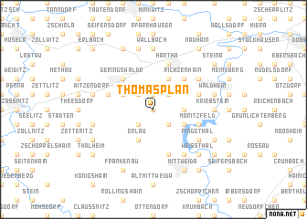 map of Thomasplan