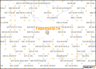 map of Thomasroith