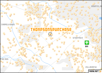 map of Thompsons Purchase