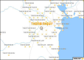 map of Thôn Bình Quý