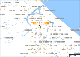 map of Thôn Bố Liễu