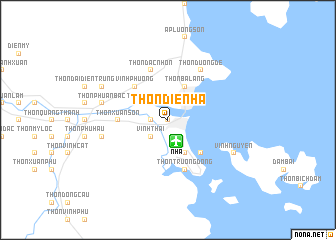 map of Thôn Ðiền Hạ