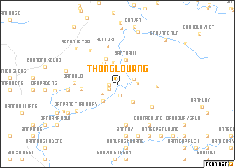 map of Thong Louang